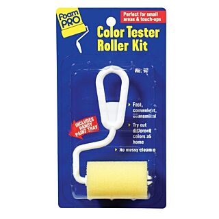 Foam Pro Color Tester 3 in. Roller Kit