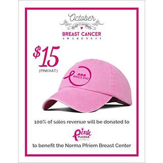 Washed Pink Baseball Cap