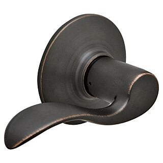 Schlage Accent F10V ACC 716 Passage Lever, Zinc, Aged Bronze