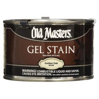 Old Masters, Oil-Based Gel Stain, Golden Oak, Pint