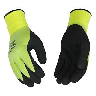 GLOVES HIVIS DBL LATEX WP L