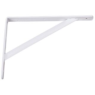Knape & Vogt 208 WH 400 Shelf L-Bracket, Steel