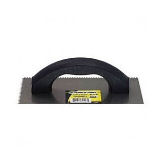 G-Force 70103 ³⁄₁₆ in. V-Notched Trowel 9 in. x 4 in.