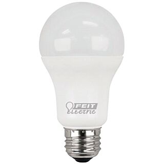 Feit Electric A1600/827/10KLED/2 LED Lamp, 120 V, 14.7 W, Medium E26, A19 Lamp, Soft White Light