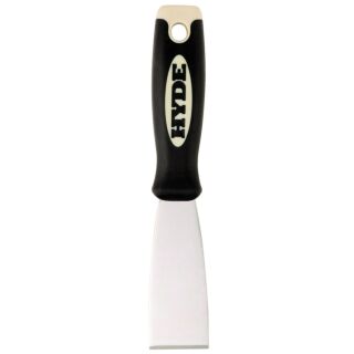 HYDE 1-1/2 in. Stiff Putty Knife, Soft-Grip Handle