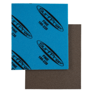 SurfPrep Rad Pads Pro, Single-Sided Hand Sanding Pad, Blue, Fine Grit, 8-Pack