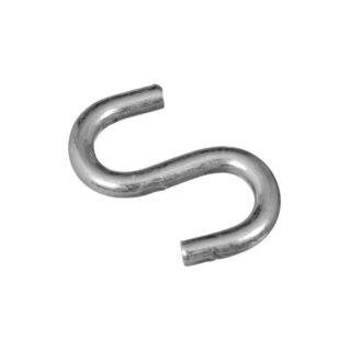 National Hardware N121-616 S-Hook, 40 lb Working Load Limit, Steel, Zinc