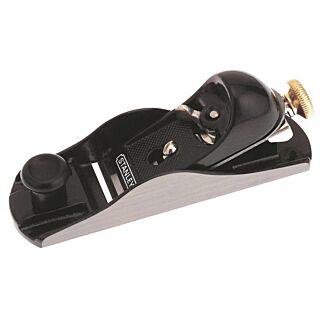 Stanley 12-220 Adjustable Block Plane, 1-5/8 in W Blade, Gray