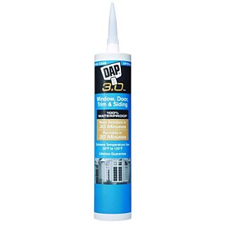 DAP® 100% Silicone Rubber Window, Door & Siding Sealant, 9.8 fl. oz.