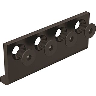 National Hardware N187-001 Sliding Door Hardware Connecting Adapter, Steel, Oil-Rubbed Bronze