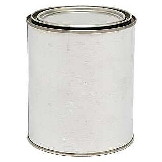 Empty Metal Can, Quart