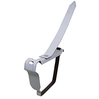 Amerimax Aluminum Wrap Around Strap Hanger, White