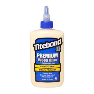 8 OZ WEATHERPROOF TITEBOND II WOOD GLUE