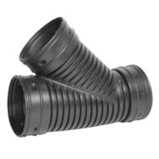 4 in. ADS Black HDPE Wye