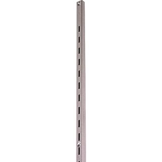 Knape & Vogt 80 Series 80 TI 72 Single-Slot Shelf Standard, 320 lb Weight Capacity, Wall Mounting, 16 ga, Steel, 72