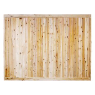 Eastern Wood Fence T&G White Cedar Board Fence