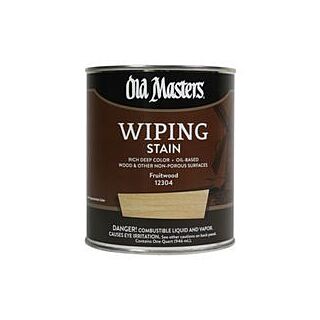 Old Masters, Wiping Stain, Fruitwood, Quart
