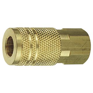 Tru-Flate 13-537 Coupler, 3/8 in FNPT