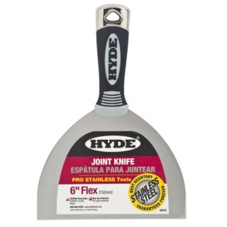 Hyde 6 in. Flexible Joint Knife, Cushion-Grip Handle