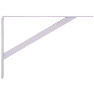 Prosource 21025PHL-PS Shelf Bracket, 550 lb Weight Capacity, Steel, Powder-Coated
