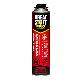 Great Stuff Pro Gaps & Cracks Insulating Foam Sealant for Gun, 24 oz. Can