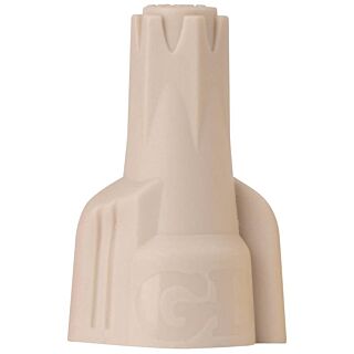 GB Hex-Lok 16-1H1N Wire Connector, 600 V, 8 to 22 AWG, Tan