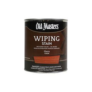 Old Masters, Wiping Stain, Cherry, Quart