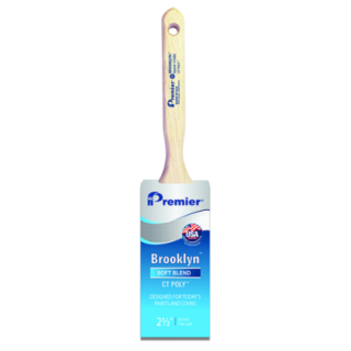 Premier Brooklyn CT Poly Flat Sash Brush 2-1/2 in.
