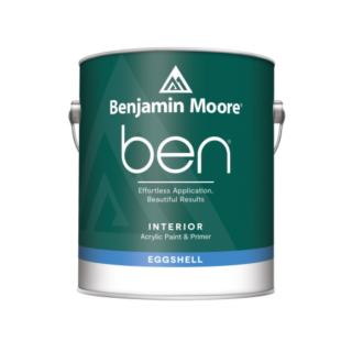 Benjamin Moore ben Interior Paint, Eggshell