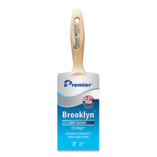 Premier Brooklyn CT Poly Beavertail Vanish Brush