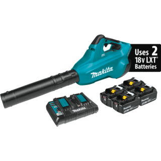 Makita XBU02PT1  LXT® Brushless Blower Kit with 4 Batteries (5.0Ah)