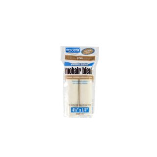 Wooster® RR304, 4-1/2 in. x 1/4 in. Jumbo-Koter® Mohair™ Roller Cover, 2 Pack