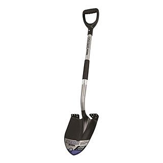 Vulcan Shovel, Stainless Steel Blade, 30 in. Long D-Shaped Handle