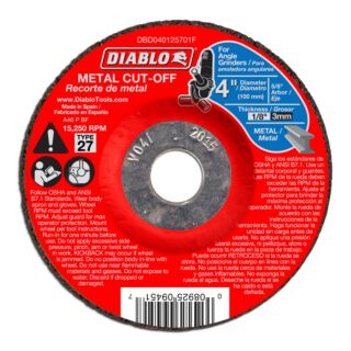 Diablo 4 Metal Cut Off Disc - Type 27