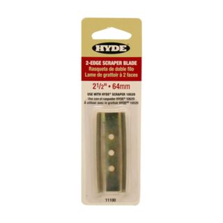 Hyde 2-1/2 in. 2-Edge Scraper Replacement Blade