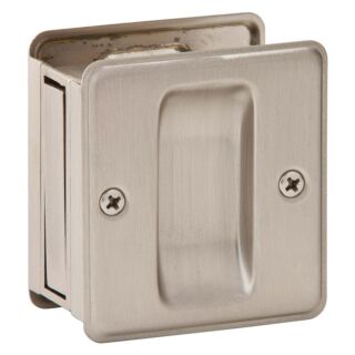 Schlage Passage Pocket Door Pull,  Satin Nickel