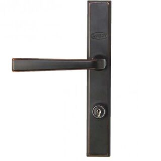 Larson Storm Door QuickFit Hardware Straight Handle Set Aged Bronze