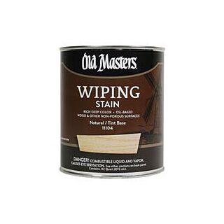 Old Masters, Wiping Stain, Natural, Quart