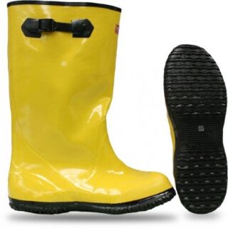 BOSS® RUBBER OVER-THE-SHOE SLUSH KNEE BOOT 17 YELLOW