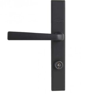 Larson Storm Door QuickFit Hardware Straight Handle Set Matte Black