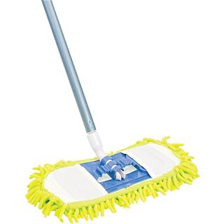 Quickie 060TRIRM-18 Dust Mop, Microfiber Head, Green