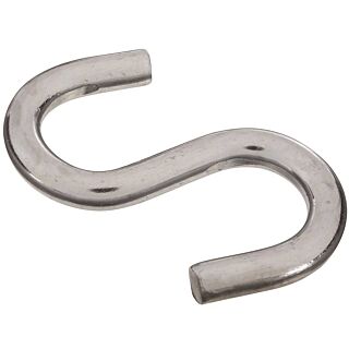 National Hardware N347-849 S-Hook, 180 lb Working Load Limit, Steel, Zinc