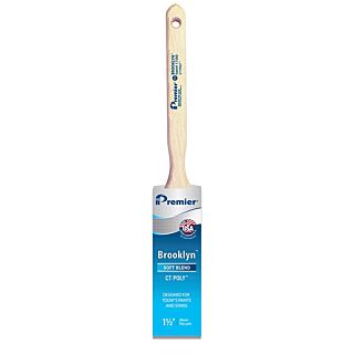Premier Brooklyn CT Poly Flat Sash Brush 1-1/2 in.