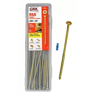 GRK 3/8 in. x 10 in. in. RSS™ Rugged Structural Screw Pro-Pack, 50 Count