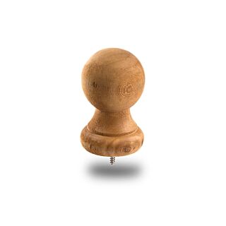 Jumbo Cedar Ball Top, 7h x 4-3/4w