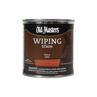 Old Masters, Wiping Stain, Cherry, 1/2 Pint