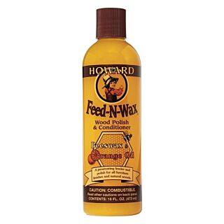 Howard Feed-N-Wax® Polish and Conditoner, 16 oz.