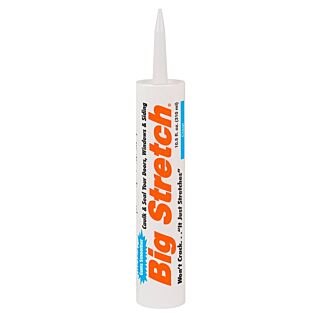 Sashco Big Stretch Caulk, Clear, 10.5 fl. oz.