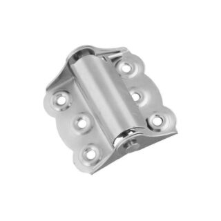 National Hardware N190-736 Spring Hinge, 15 lb Weight Capacity, Steel, Zinc