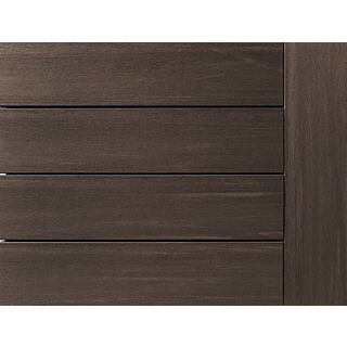 TimberTech® Advanced PVC Decking by AZEK® Vintage Collection®, Dark Hickory®, 20 ft., Square Edge